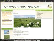 Tablet Screenshot of gites-helie.com